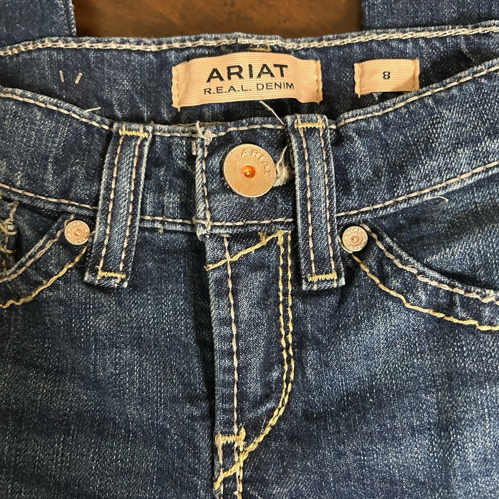 Ariat young girls Dark Blue , Boot Cut Jeans - Picture 6 of 11